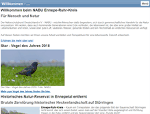 Tablet Screenshot of nabu-ennepe-ruhr.de
